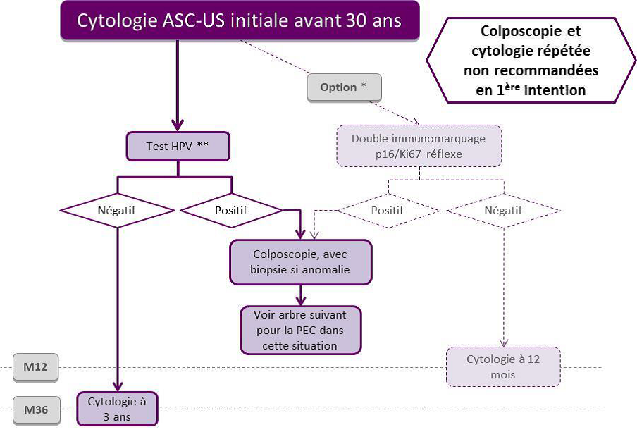 Frottis ASCUS ou Bas grade - Conduite à tenir | Gynéco Online